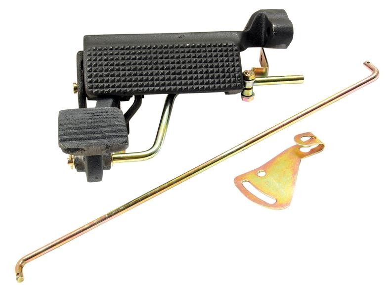 Fußgassatz - Gaspedal für schräge Vorderachse inkl. Stehbolzen