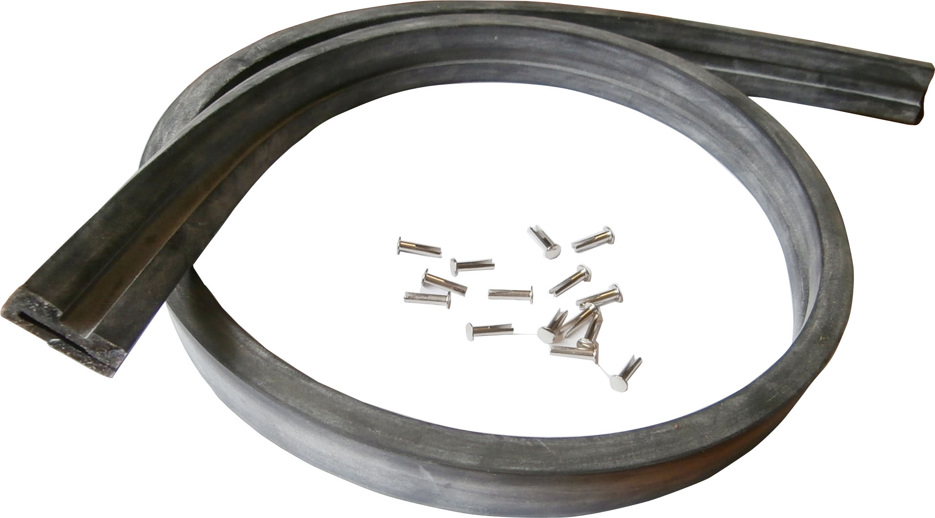 Motorhaubengummi Kantenschutz TE mit Befestigung