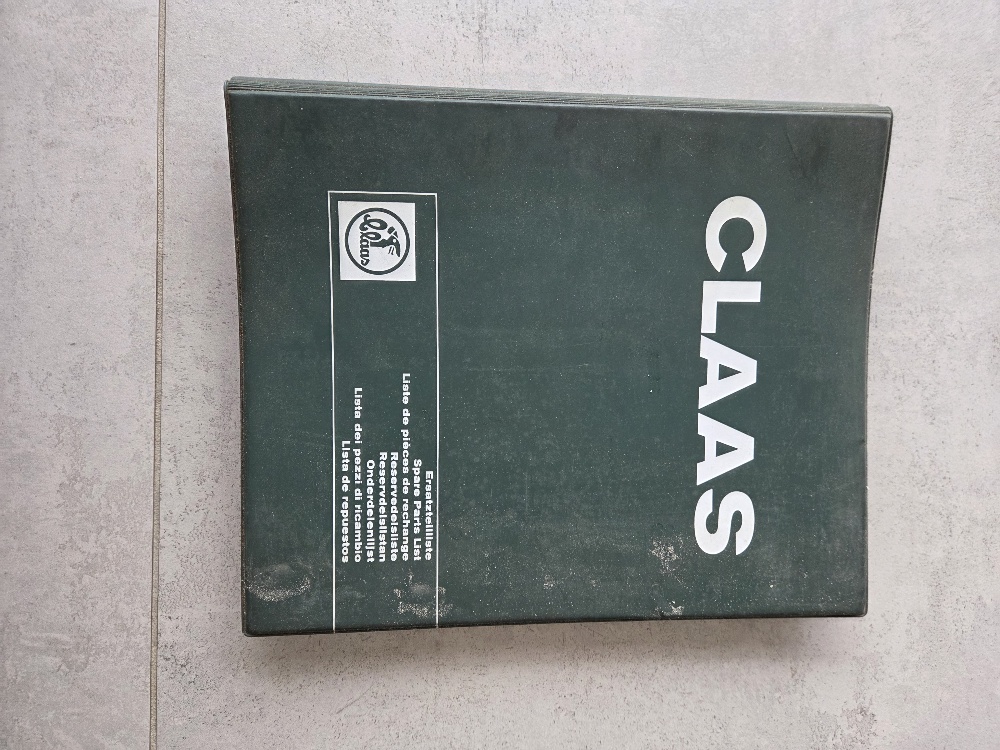 Ersatzteilliste original Claas