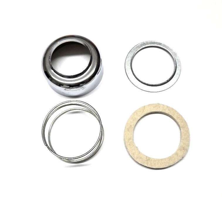 Set für TE mit Chromkappe