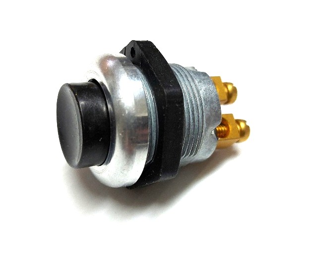 Druckschalter - Hupenknopf Chrom