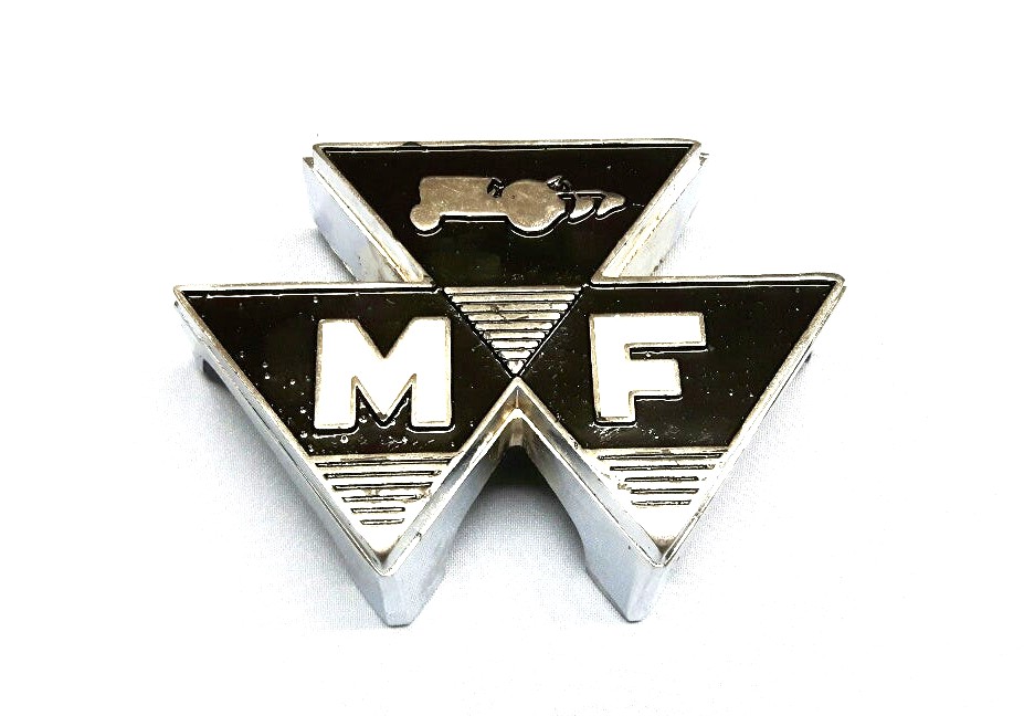 Emblem vorne MF 135 - 3 Zack - Metall