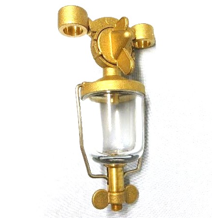 Tankhahn - Ablasshahn mit Schauglas TED