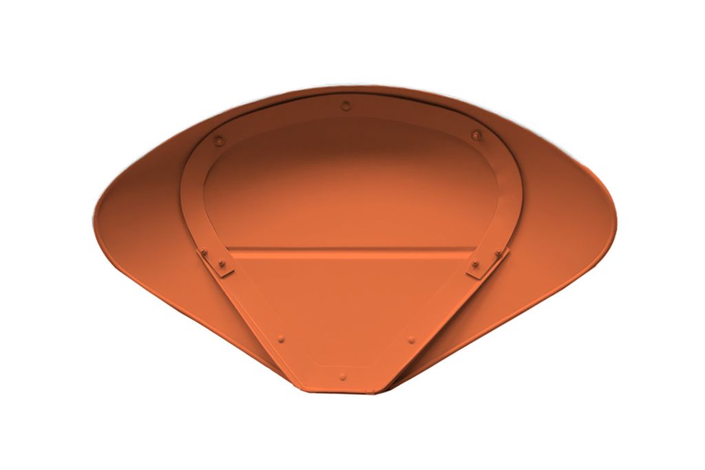 Muschel Kotflügel mit Original Style Rahmen