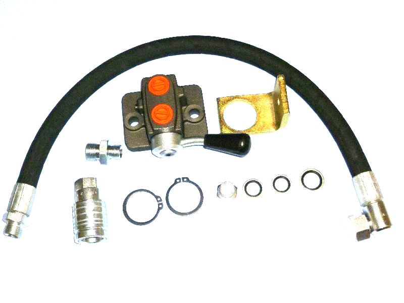 Umschaltventil mit Anschlussset