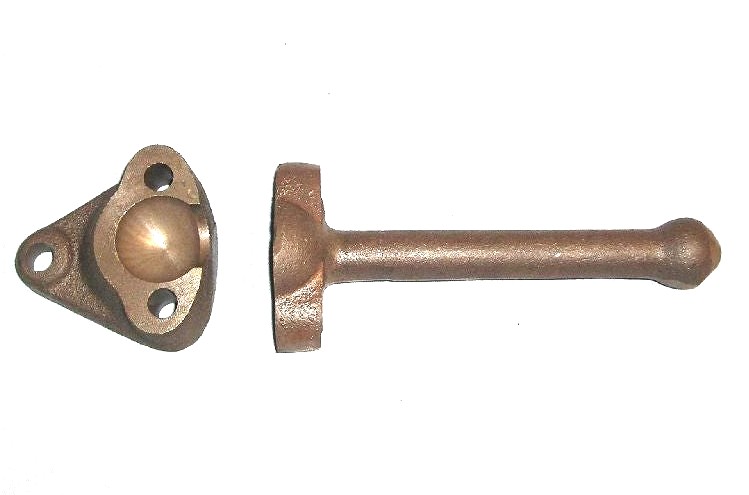 Fußstütze - Fußraste und Abstandstück