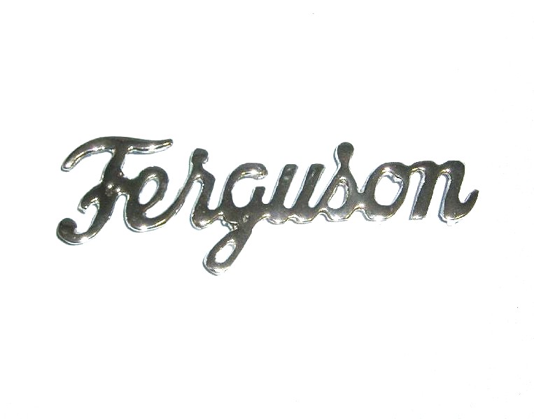 Ferguson TE Seiten Emblem - Ferguson Schriftzug