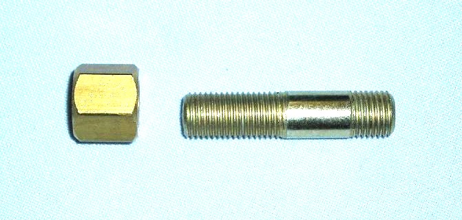 Stiftschraube mit Mutter - Abgaskrümmer C 20 - C 23, Benziner, AD4.203