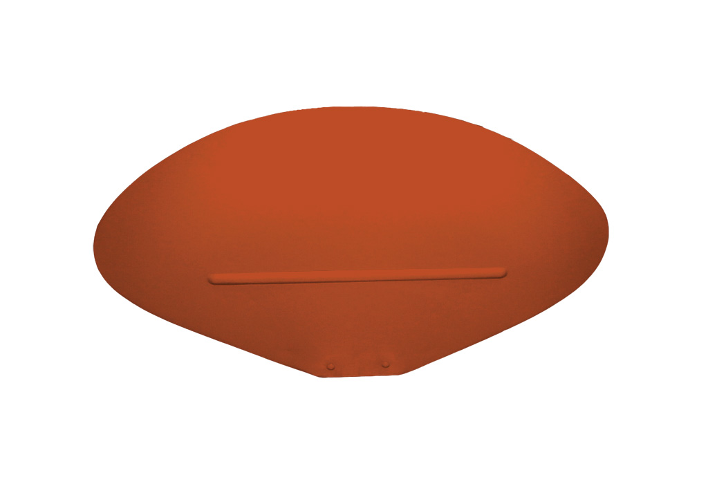 Muschel Kotflügel mit Rahmen