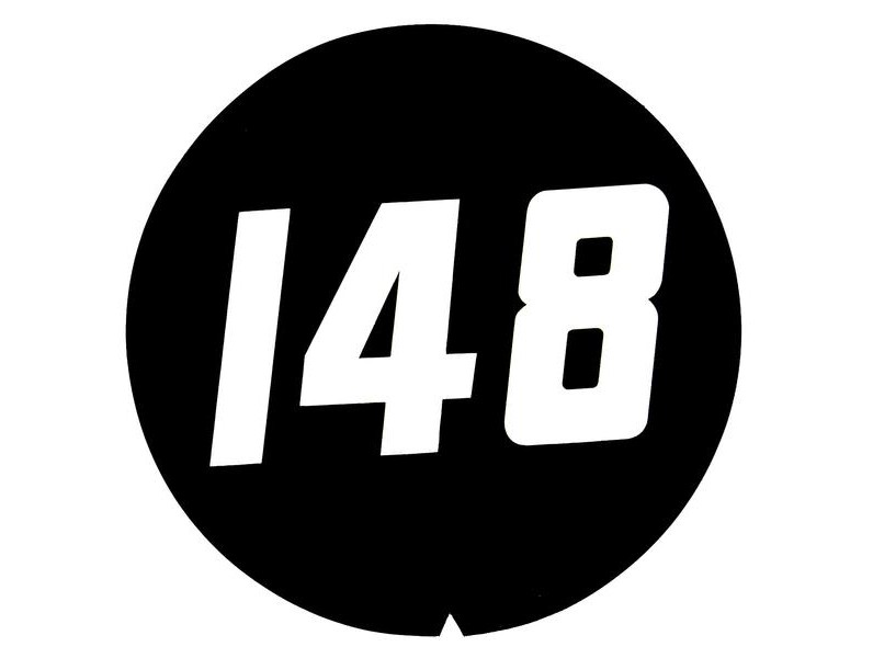 Aufkleber für Typenschild MF 148