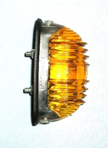 Blinker - Blinkleuchte mit Chromeffektrand