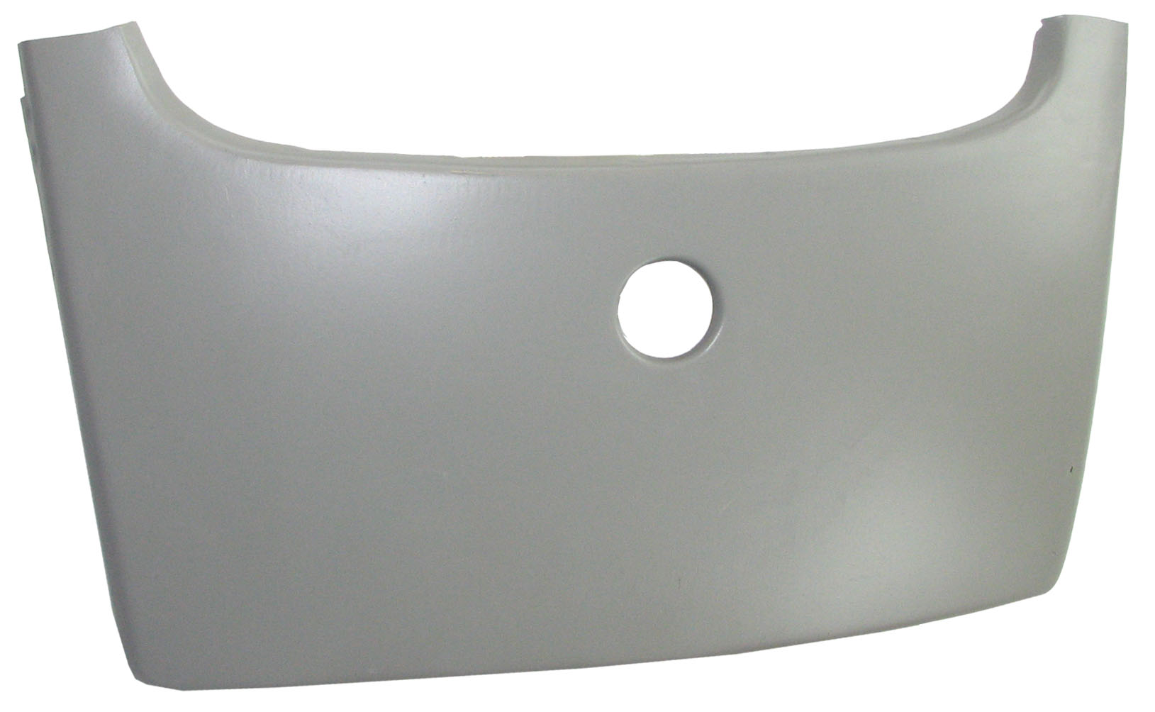 Frontblech unten - rundes Loch