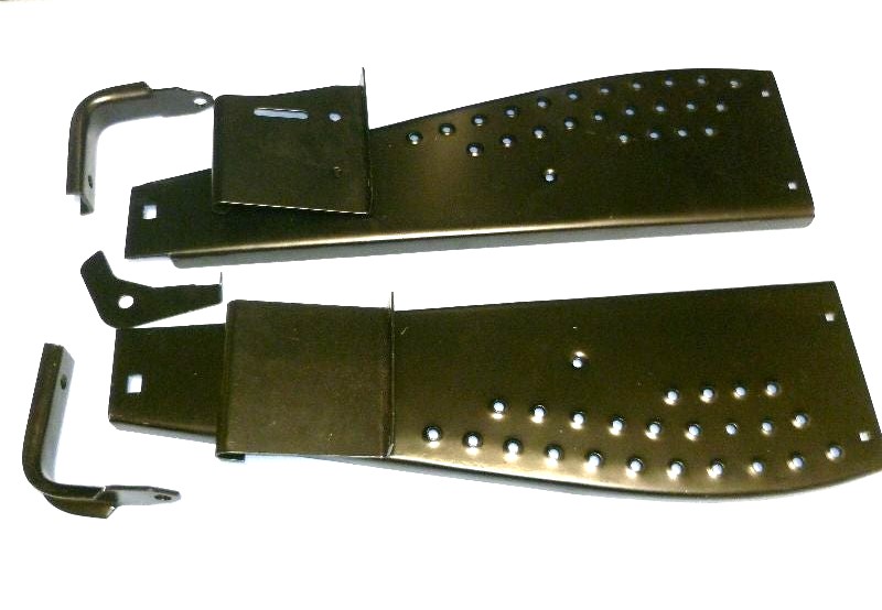 Trittbrett Satz - Fußplatte für Doppelkupplung