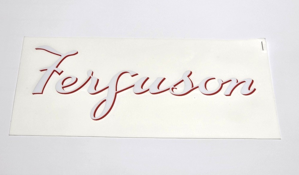 Ferguson Schriftzug