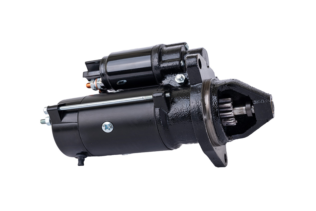 Anlasser für 3 - 4  Zylinder Perkins , Anlasser mit Reduktionsgetriebe 3,2 KW
